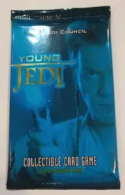 1999 Star Wars Young Jedi CCG Unopen Booster Pack English 11 cards
