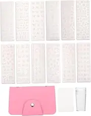 1 Set of Creative Nail Art Templates Unique Nail Stamping Plates Manicure Tools