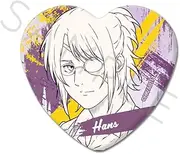 TV Anime Attack on Titan The Final Season [Hanji] Vol. 9 Heart Shaped Can Badge WF