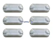 LED Outdoor Emergency Light with Battery Back up, Wet Location, Box of 6