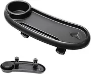 HAMPPLIES Stroller Snack Tray Pram Tray Plastic Cup Holder Easy to Install for Pushchair
