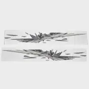 Chaparral Boat Graphic Decals 14.01940 | Vortex Impact Gray (Set of 2)