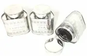 Airtight Canisters Stainless Steel Vintage Tea Coffee and Sugar Set of 3 (Triang