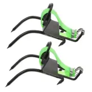 Tree Climbing Spike Set Safety Adjustable Belt Lanyard Rope Belt 2 Gears