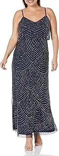[Adrianna Papell] Women's Plus-Size Long