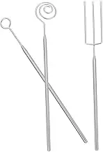 KICHOUSE 3pcs Stainless Steel Chocolate Dipping Fork Set Essential Baking Tools for Candy Making Safe for Home Restaurant Use for Handmade Chocolates Pralines Truffles
