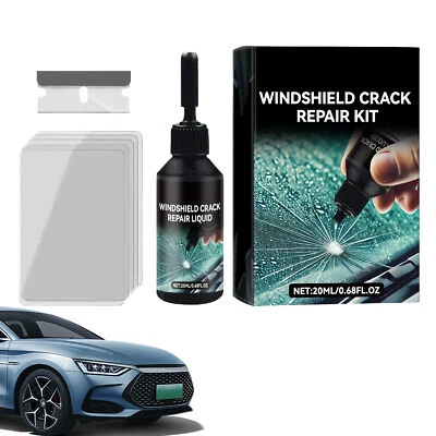 Windshield Chip Repair Glass Repair Liquid Quick Fix Supplies For Cell