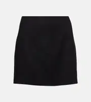[SIR] SIR Linen-blend miniskirt AU 10 black