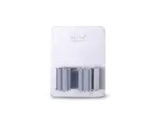 304 Stainless Steel Mop Clip Hook Free Punching Self-adhesive Mop Holder Card Holder Broom Clip Broom-Grey