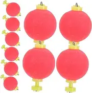 WOONEKY 10pcs Sea Fishing Float Fishing Tackle Float Sea Fishing Tackle Fishing Pole Accessories Surf Fishing Gear Fish Supplies Eva Fishing Floats Sea Rod Bait Fixing Device Carp Floats