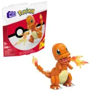 MEGA Construx Pokémon Build & Show Charmander Figure (4