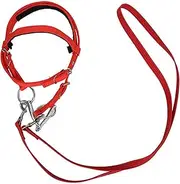 Headstall for Horses - Rope Adjustable Headstall Horse Bridle - Harness Ranch Rope, Safety Rein Animal Bridle for Stable Riding, Equine Supplies