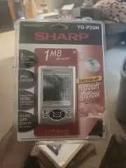 Sharp YOP20H 1MB Electronic Organizer Translator Nutrition Dictionary Sealed