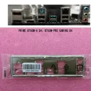 For Asus PRIME B760M-A D4 B760M-PRO GAMING D4 I/O Shield BackPlate Blende Bracke