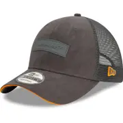 New Era 9Forty Mesh Snapback Cap - SUEDE McLaren charcoal