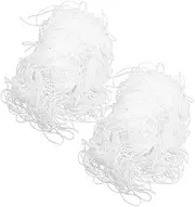 BESPORTBLE Garden Netting White Trellis Netting 2pcs Plant Support Net for Fruit Vegetable Flower Climbing Uv Resistant
