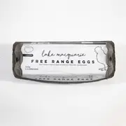 Lake Macquarie 12 Extra Large Free Range Eggs 700g