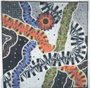 2007 Quilt Pattern "WONDEROUS WEDGES"Sew Abstract Learn to Think out of the Box