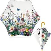 [ODAWA] Kid Umbrella Daisies White Kids Umbrella Easy Open and Close