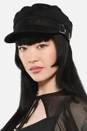 Star Stud Peak Hat