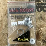 Club Roost Wedge Style Cap For Aheadset 1" Silver - New - NOS ( RARE )