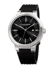 Akribos XXIV Men's Silicon Watch