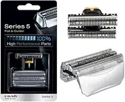 51S Replacement Head Foil & Cutter， Compatible For Braun ，8000 Series 360 Complete Activator ContourPro 5643,5645,8970,8975,8985,8987