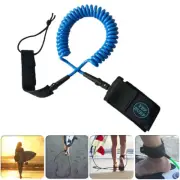 11 FT Surfboard Surf SUP Leash Stand Up Paddle Board Leash Coiled Cord Leg Rope