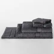 Sheridan Luxury Egyptian Towel Collection in Graphite Grey Size: Bath Sheet Material: Cotton @Sheridan Rewards