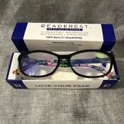 Readerest Blue Light Blocking Reading Glasses (Tropical, 1.50 Magnification)
