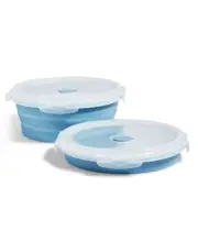OAKE 2-Pk. Collapsible Food Storage Containers. NEW