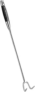 Meat Hook Stainless Steel Food Flipper Creative Barbecue Turner Hook for Camping Picnic and Outdoor Grilling Easy to Clean and Portable Culinary Tool