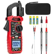 KAIWEETS KC604 Digital Clamp Meter True-RMS AC/DC Voltage Current Tester NCV Detection Auto Shut-Off LCD Backlight 1.1 I