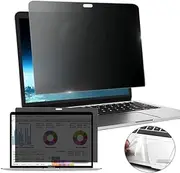 QYiiD Privacy Screen Protector for 2023 2022 M2 MacBook Pro 13" 2021-2016 M1 A2338 A2289 A2251 A2159 A1989 A1706 A1708, Anti-Glare Blue Light Matte Privacy Screen Protector & Trackpad Cover
