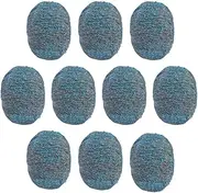 Steel Wool Soap Pads | 10 Metal Scouring Cleaning Pads | Steel Wool Pads | Reusable Wool Soap Pad | Scratch Scrubbing Pads | Pre-Soaped Scrubbing Pads for Broiler Racks, Pots, Pans