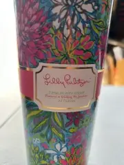 NWT: Lily Pulitzer - Walking on Sunshine, Double Wall Tumbler with Lid & Straw