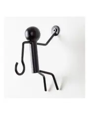 [Willow & Silk] Climbing Man Wall Hook in Black