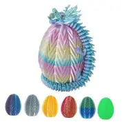 3D Printed Dragon Egg - Fidget Dragon Toy with Surprise Energy Stone Inside -