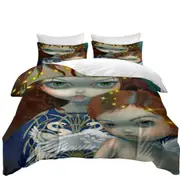 Celtic Fairytale Children of Lir Quilt Cover