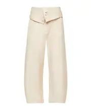 JW Anderson Fold-Over Trousers UK8,UK6,UK12,UK4 beige