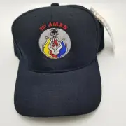 1st AMXS Magic Hat Cap Black Strapback New Adult B23D