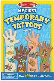 Melissa and Doug - My First Temporary Tattoos - Adventure Crea