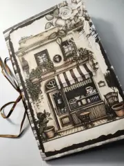 Junk Journal Booklet "COFFEE CAFE" ESPRESSO MOCHA LATTE CAPPUCCINO COFFEEHOUSE