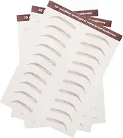 Beaupretty 3sheets Eyebrow Stickers Realistic Transfers for Makeup Easy to Apply for Travel Natural Appearance Peel for Women