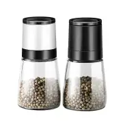 New Practical Salt and Pepper Grinder Set with Adjustable Ceramics Grinder