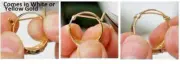 lock ring guard sizer custom fit yellow gold repair tool adjust sz L US made New