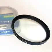 49mm HD UV Filter for Canon M6 M50 M100, Fire Rock UV Filter for Sony Alpha a7R Ⅳ Ⅲ W/E-Mount FE 50mm f/1.8 Lens -1 Packs