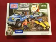Mega Bloks Jeep Forest Expedition World Builders Set #97806 NEW - Damaged Box
