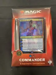 Magic the Gathering Commander Exquisite Invention Factory Sealed (Damaged Box)