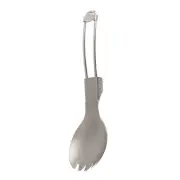 Folding Spoon Folded Flatware Cookware Outdoor Tableware Spoon Titanium